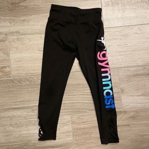 Justice for girls Gymnast leggings size 10